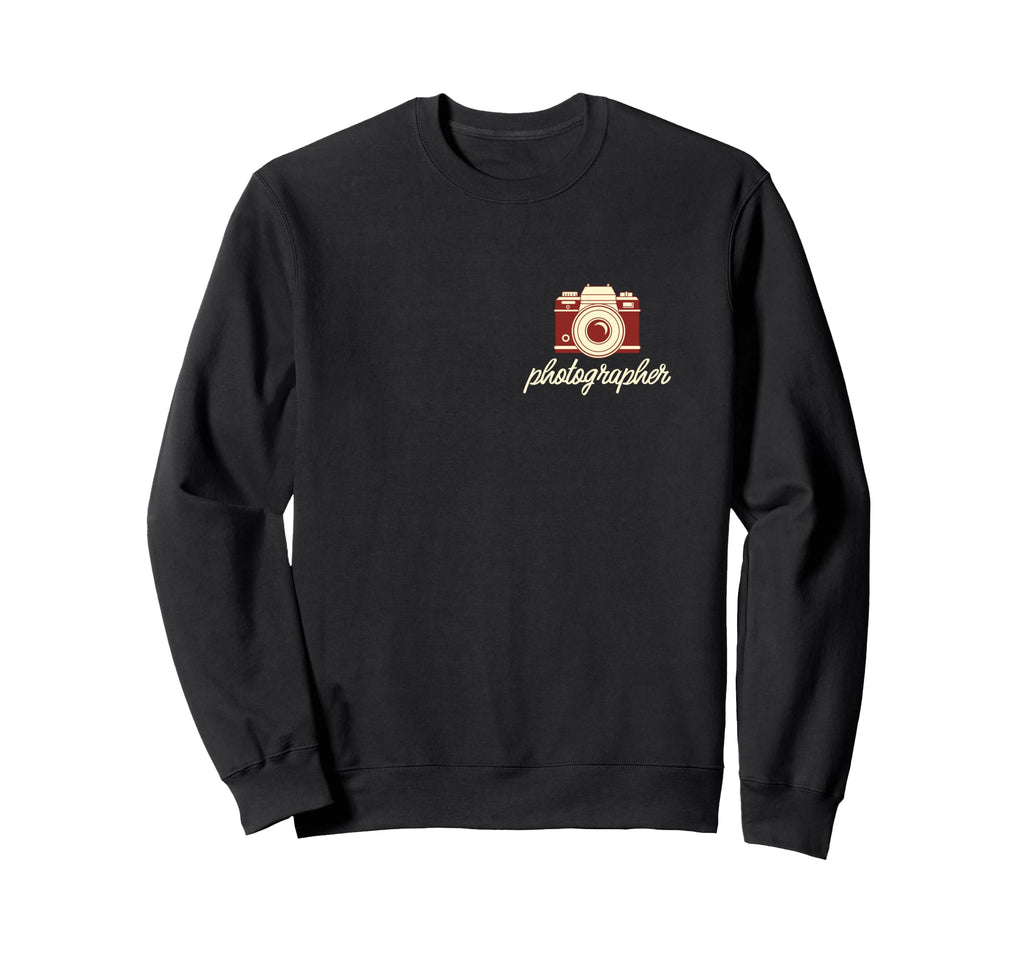 Photographer Camera Pocket Sweatshirt - Streetwear Style for Adults - T-Shirt, Sweatshirt, Hoodie