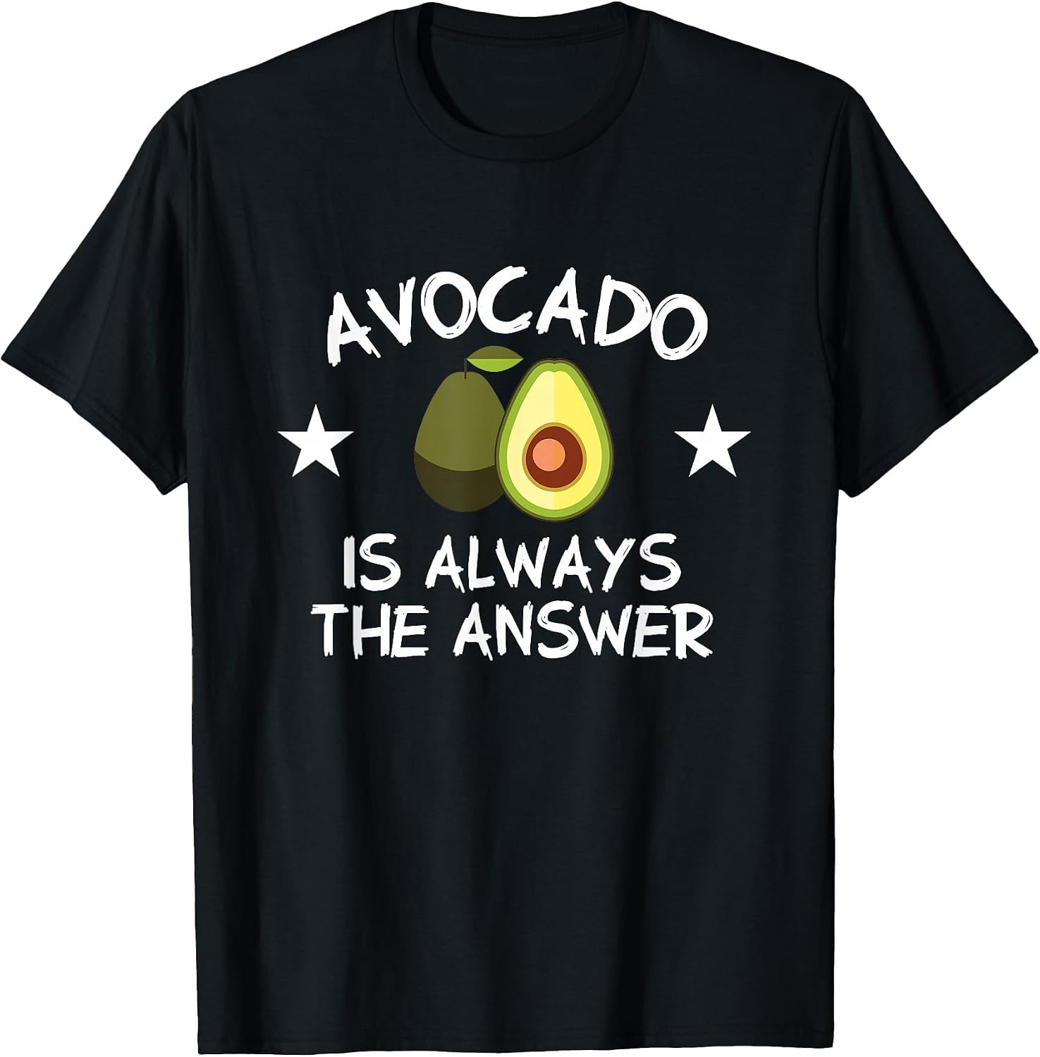 Avocado Is The Answer Store - Adult & Kids T-Shirts, Sweatshirts & Hoodies apparel design preview 1