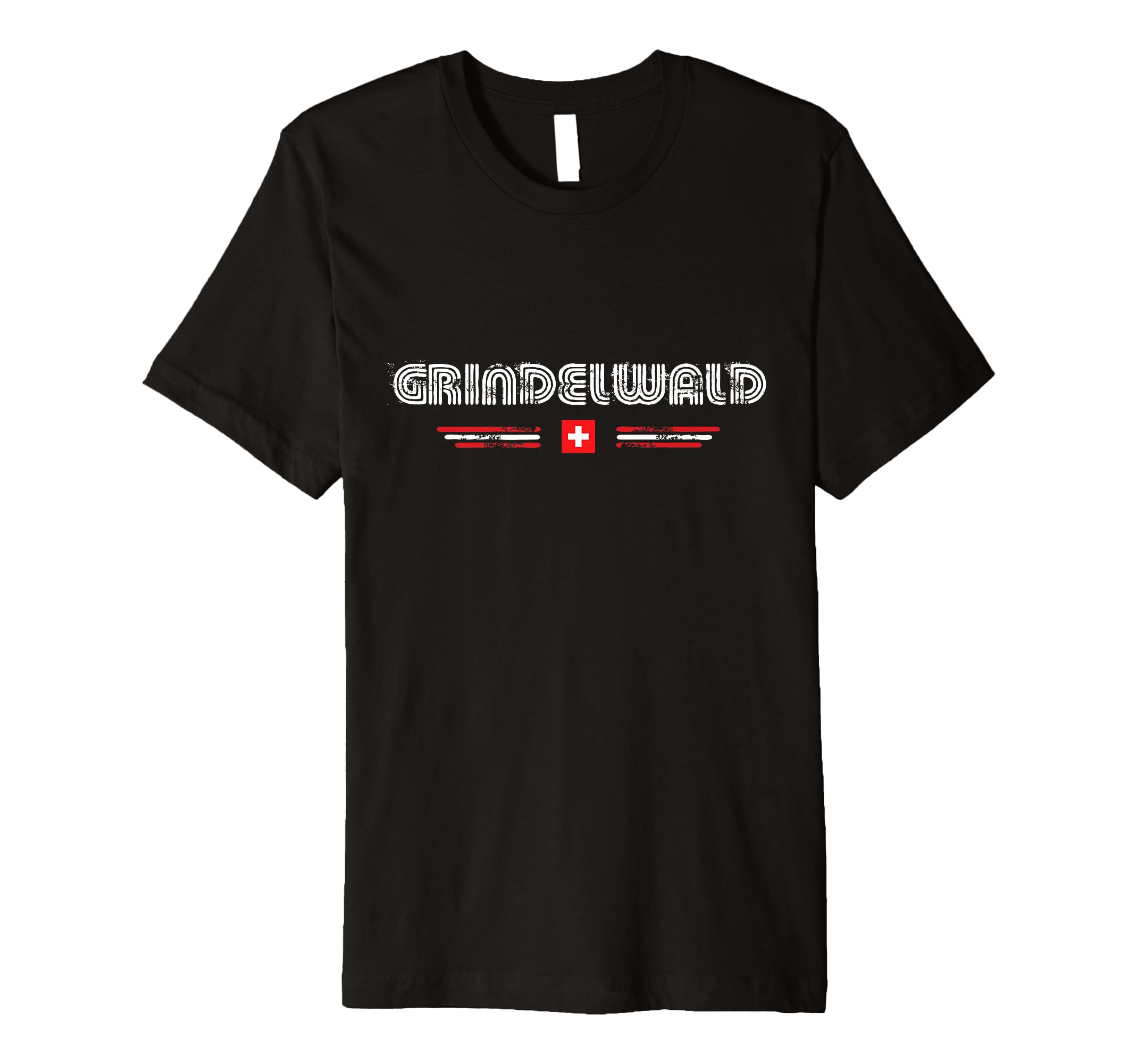 Grindelwald Switzerland 70S 80S Type T-Shirt - Fun Novelty Design Men Women - T-Shirt, Sweatshirt, Hoodie