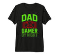 Dad Day Gamer Night Tri Blend T-Shirt - Unique Graphic Men Women - T-Shirt, Sweatshirt, Hoodie
