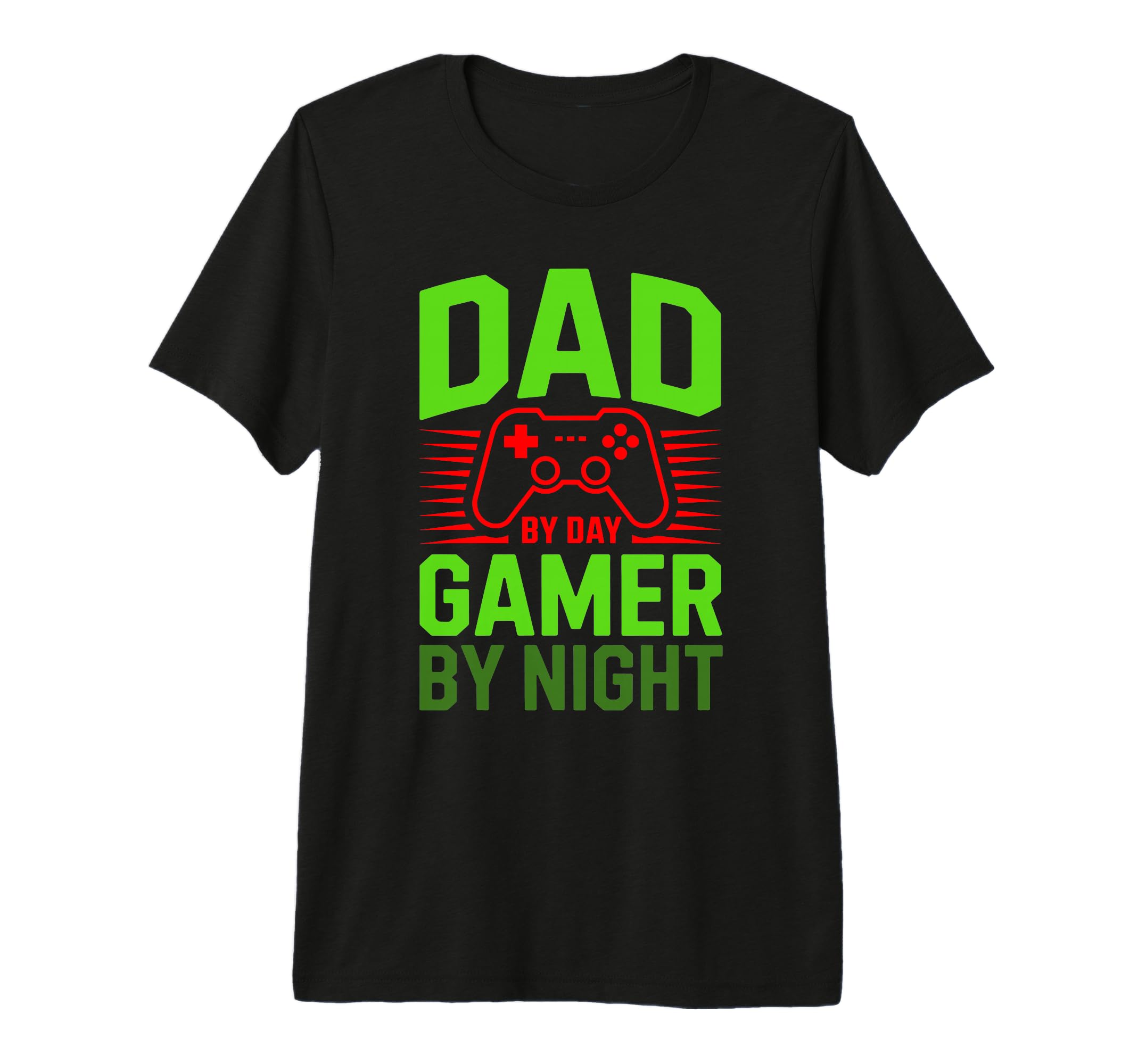 Dad Day Gamer Night Tri Blend T-Shirt - Unique Graphic Men Women - T-Shirt, Sweatshirt, Hoodie