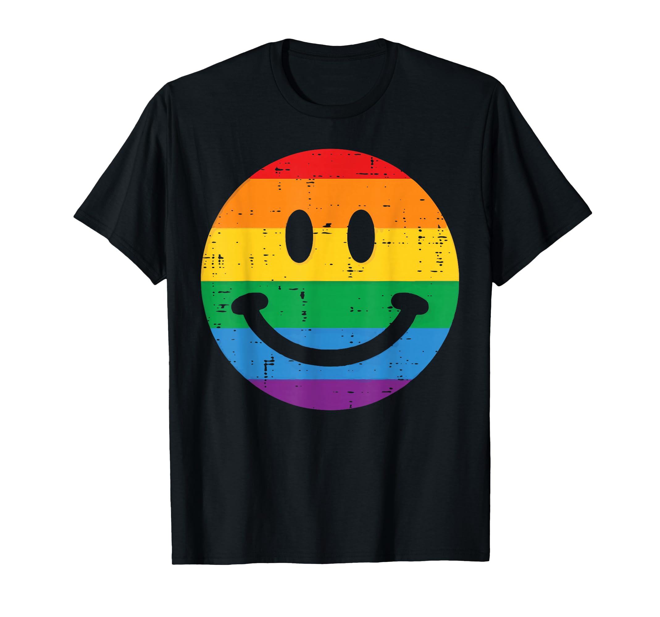 Gay Pride Month Smile Lgbtq Ally T-Shirt - Fun Novelty Design Men Women - T-Shirt, Sweatshirt, Hoodie