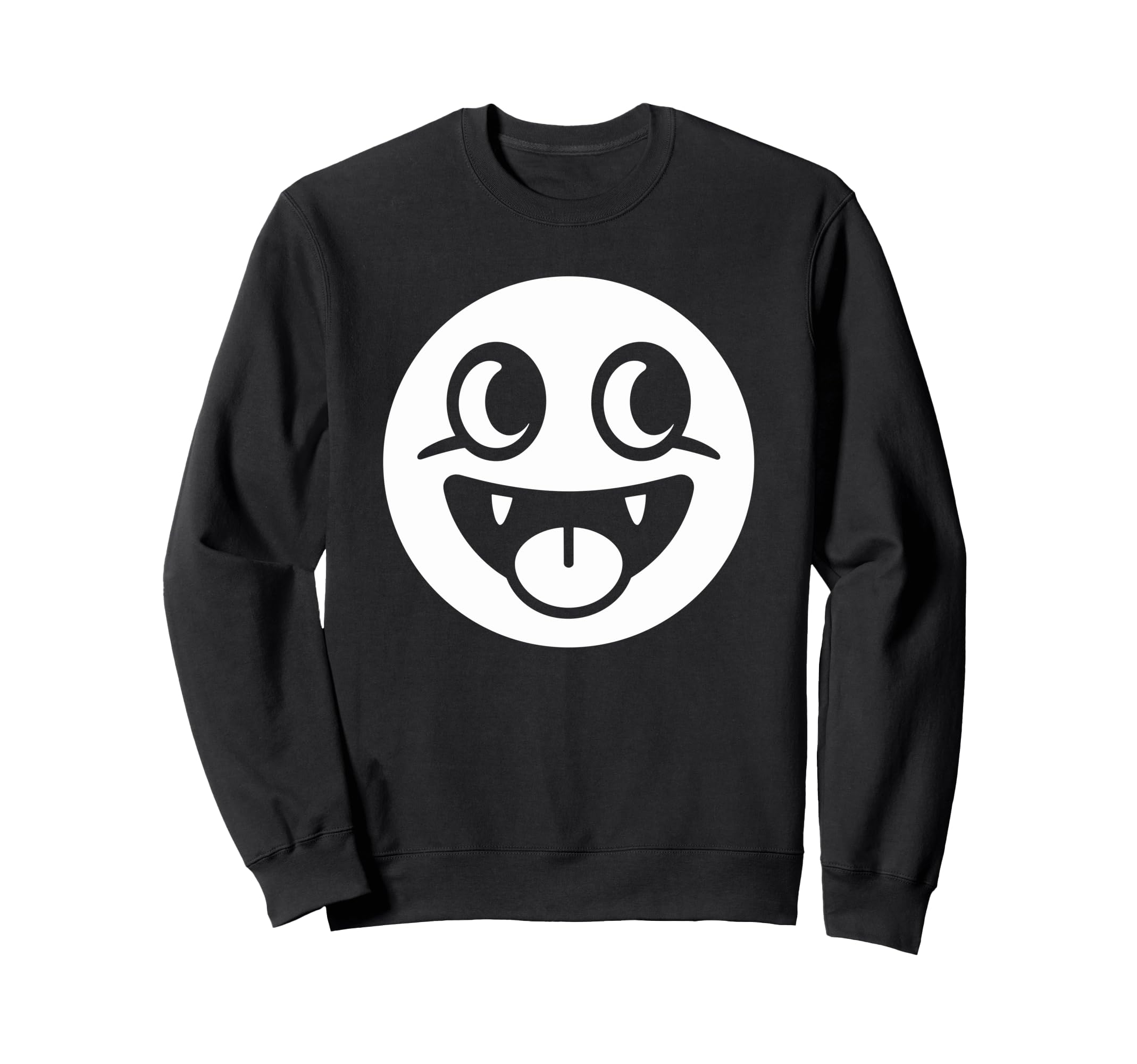 Epic Face Vampire Y2K Emo Goth Sweatshirt - Streetwear Style Unisex - T-Shirt, Sweatshirt, Hoodie