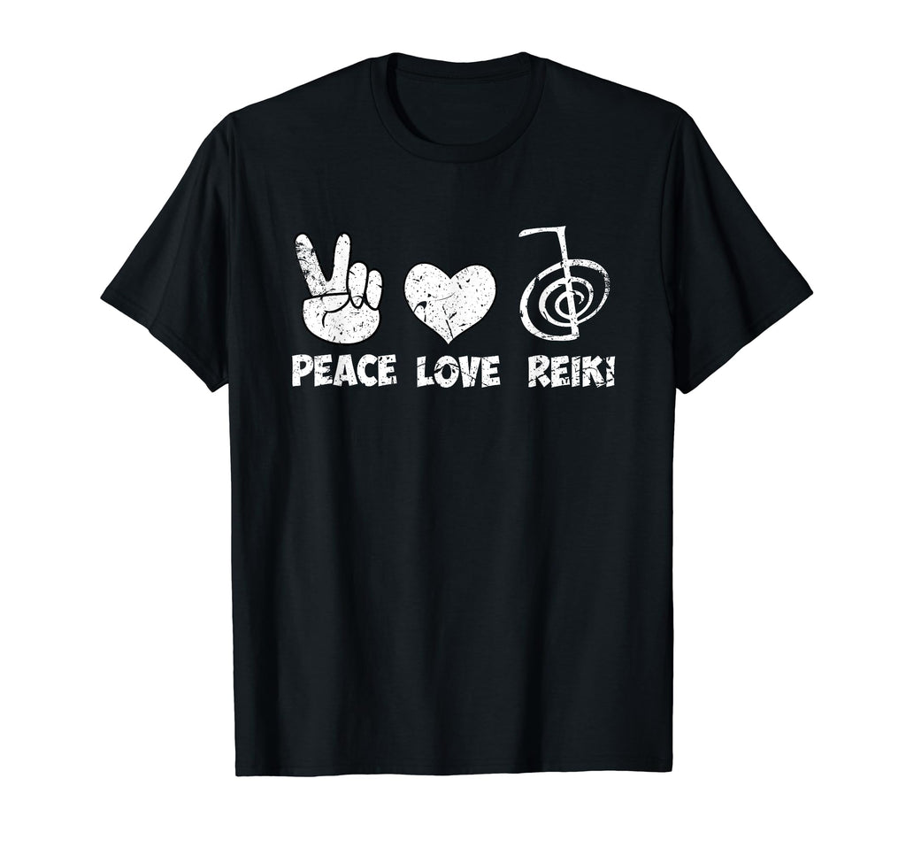 Riki Gift Or Healing Peace Love Reiki T-Shirt - Fun Novelty Design Unisex - T-Shirt, Sweatshirt, Hoodie