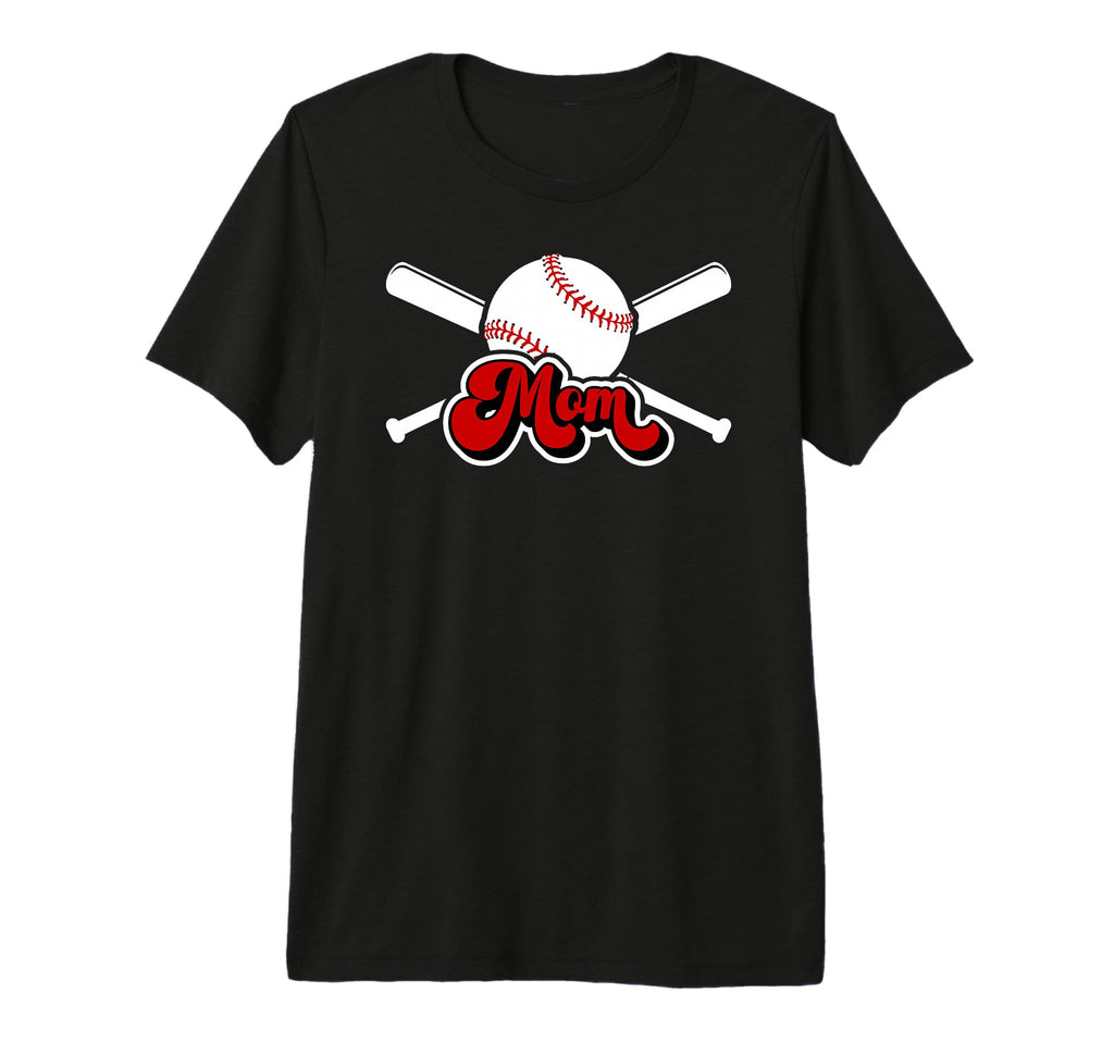Baseball Mom Baseball Player Mama T-Shirt - Fun Novelty Design Men Women - T-Shirt, Sweatshirt, Hoodie