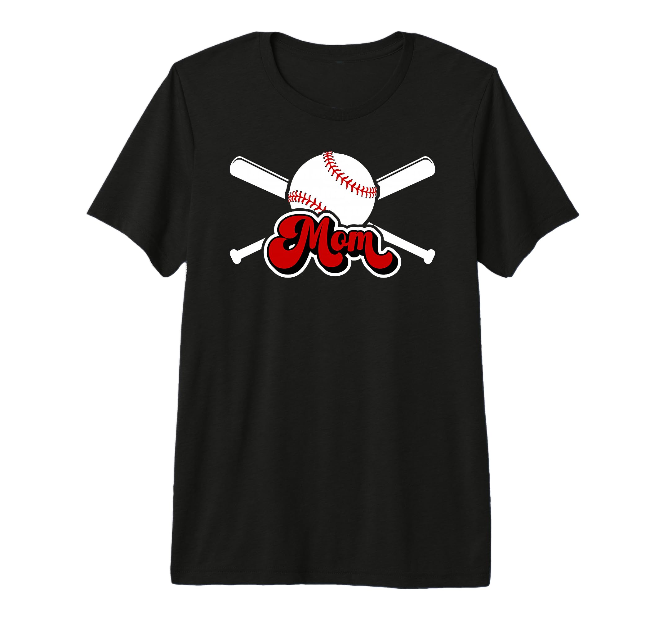 Baseball Mom Baseball Player Mama T-Shirt - Fun Novelty Design Men Women - T-Shirt, Sweatshirt, Hoodie