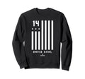 David Dahl Flag Patriotic Milwaukee Sweatshirt - Trendy Graphic Unisex - T-Shirt, Sweatshirt, Hoodie