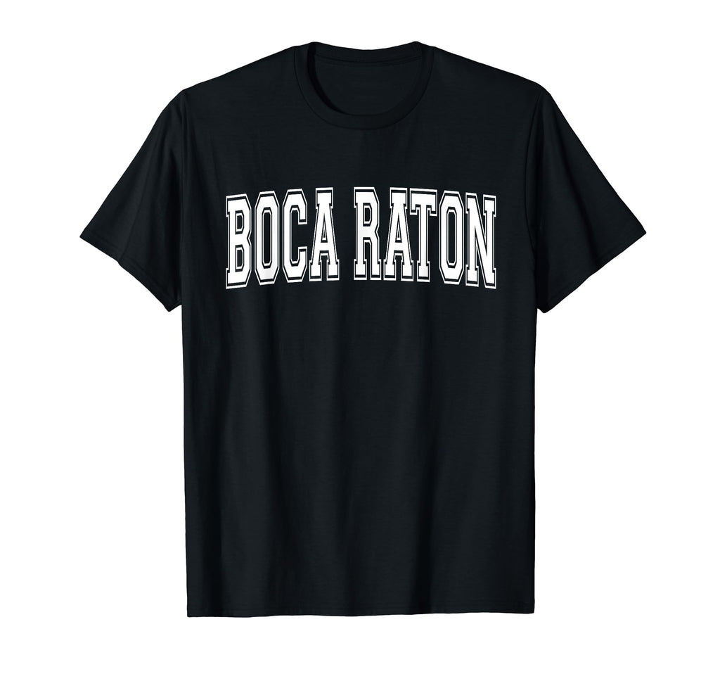 Boca Raton Fl Florida Usa Sports T-Shirt - Casual Everyday Wear Men Women - T-Shirt, Sweatshirt, Hoodie