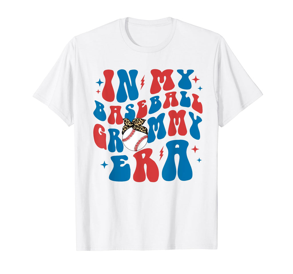 My Baseball Grammy Era Groovy Mothers Day T-Shirt - Unique Graphic Unisex - T-Shirt, Sweatshirt, Hoodie
