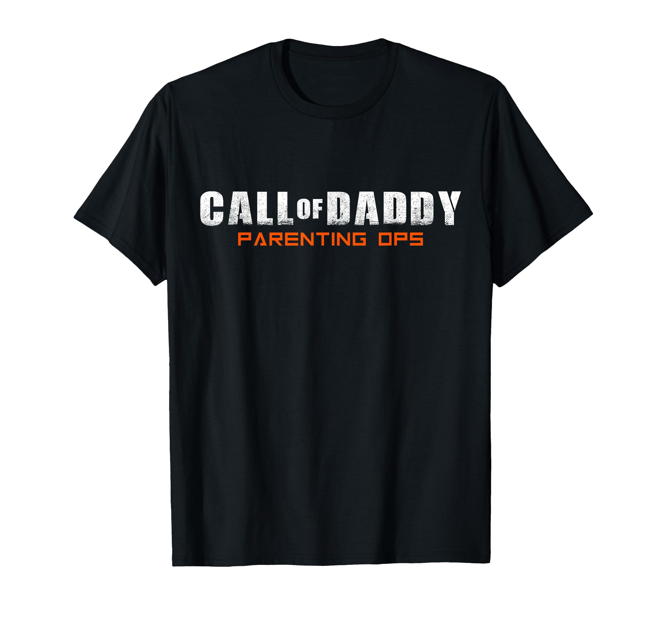Call Daddy Parenting Ops Orange T-Shirt - Trendy Graphic for Adults - T-Shirt, Sweatshirt, Hoodie