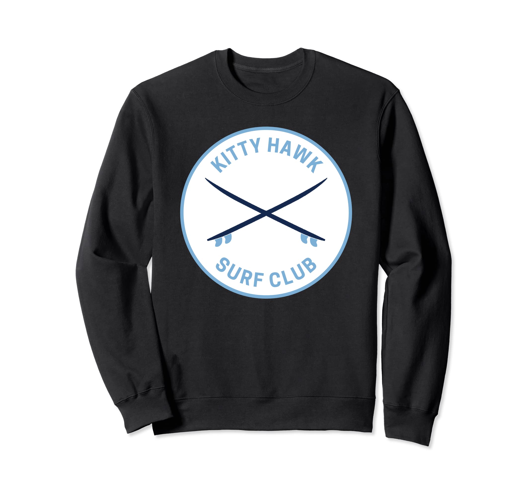 Kitty Hawk Nc Surf Club Sweatshirt - Casual Everyday Wear Men Women - T-Shirt, Sweatshirt, Hoodie