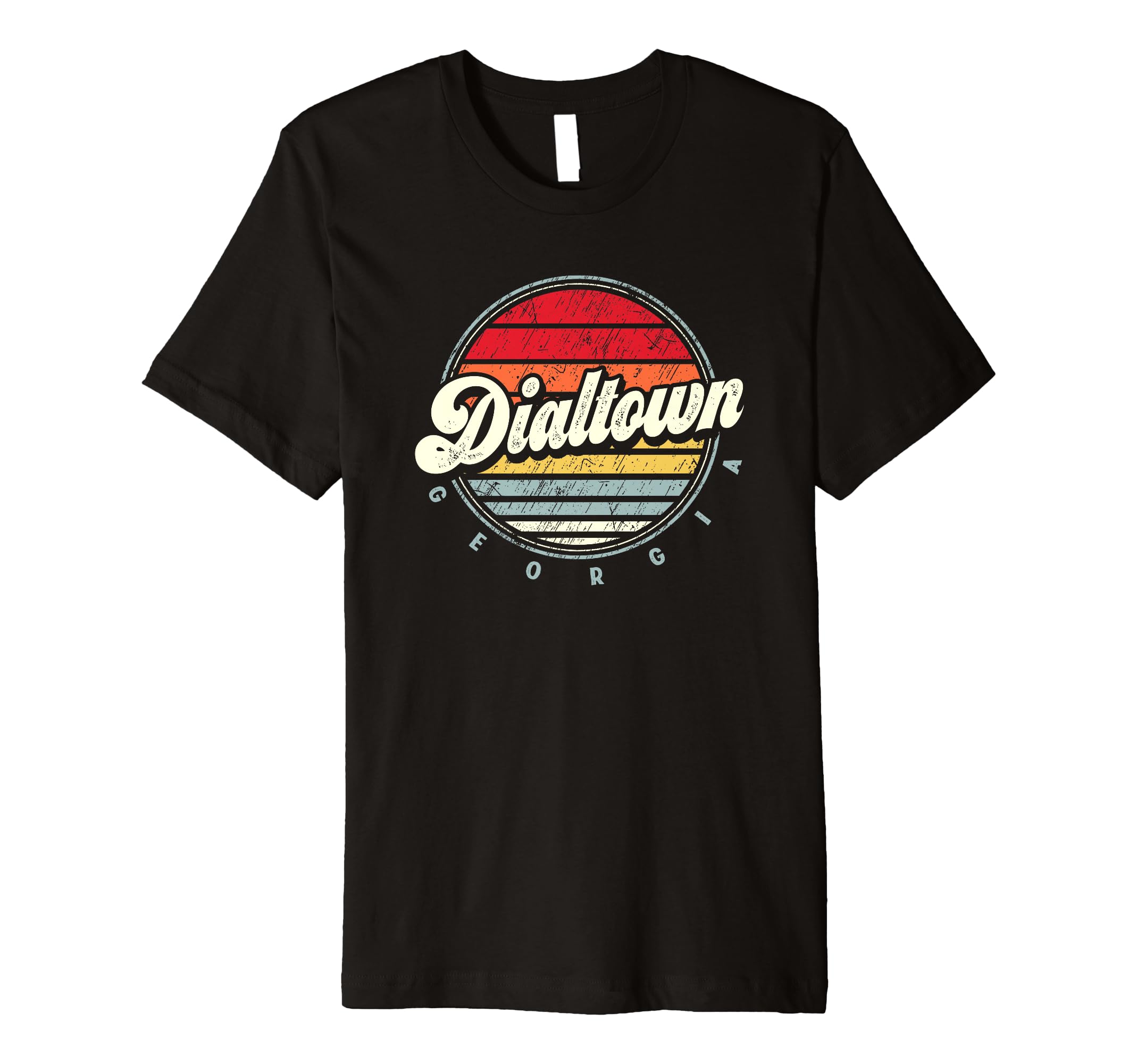 Dialtown Home State 70S Sunset T-Shirt - Streetwear Style for Adults - T-Shirt, Sweatshirt, Hoodie