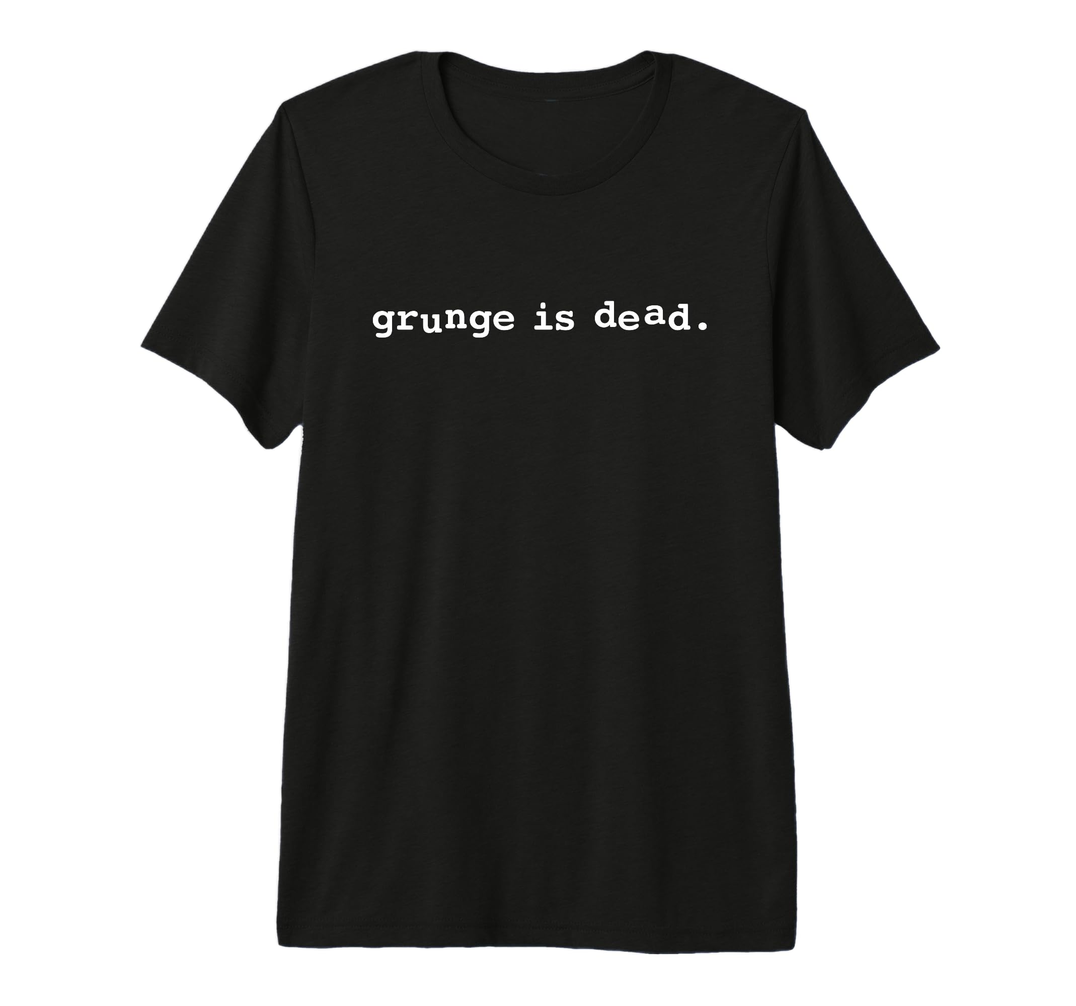 Grunge Is Dead Iconic 90S Concert T-Shirt - Minimalist Print for Adults - T-Shirt, Sweatshirt, Hoodie