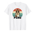 Llama Peru Sunglasses Chullo Hat T-Shirt - Aesthetic Graphic Men Women - T-Shirt, Sweatshirt, Hoodie