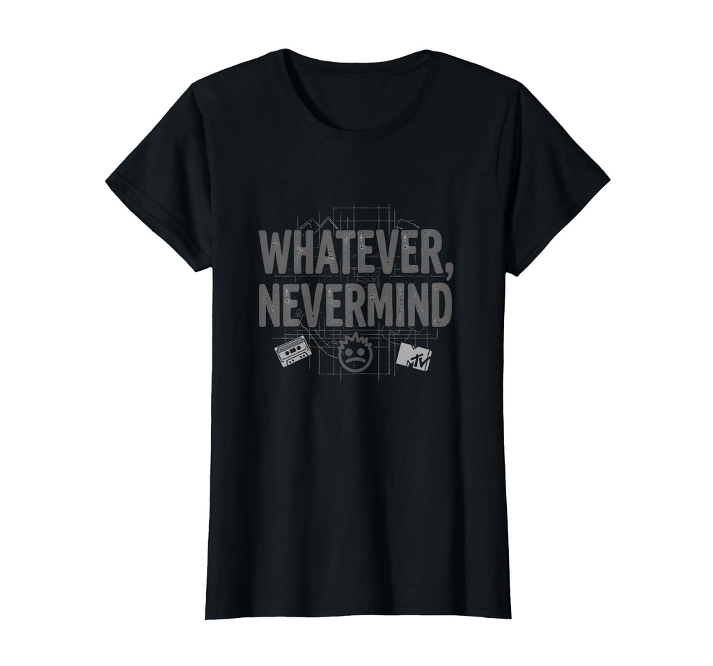 Whatever Nevermind Gen X Nostalgic T-Shirt - Fun Novelty Design Men Women - T-Shirt, Sweatshirt, Hoodie