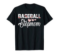 Proud Baseball Stepmom Family Shirts T-Shirt - Graphic Print Unisex - T-Shirt, Sweatshirt, Hoodie