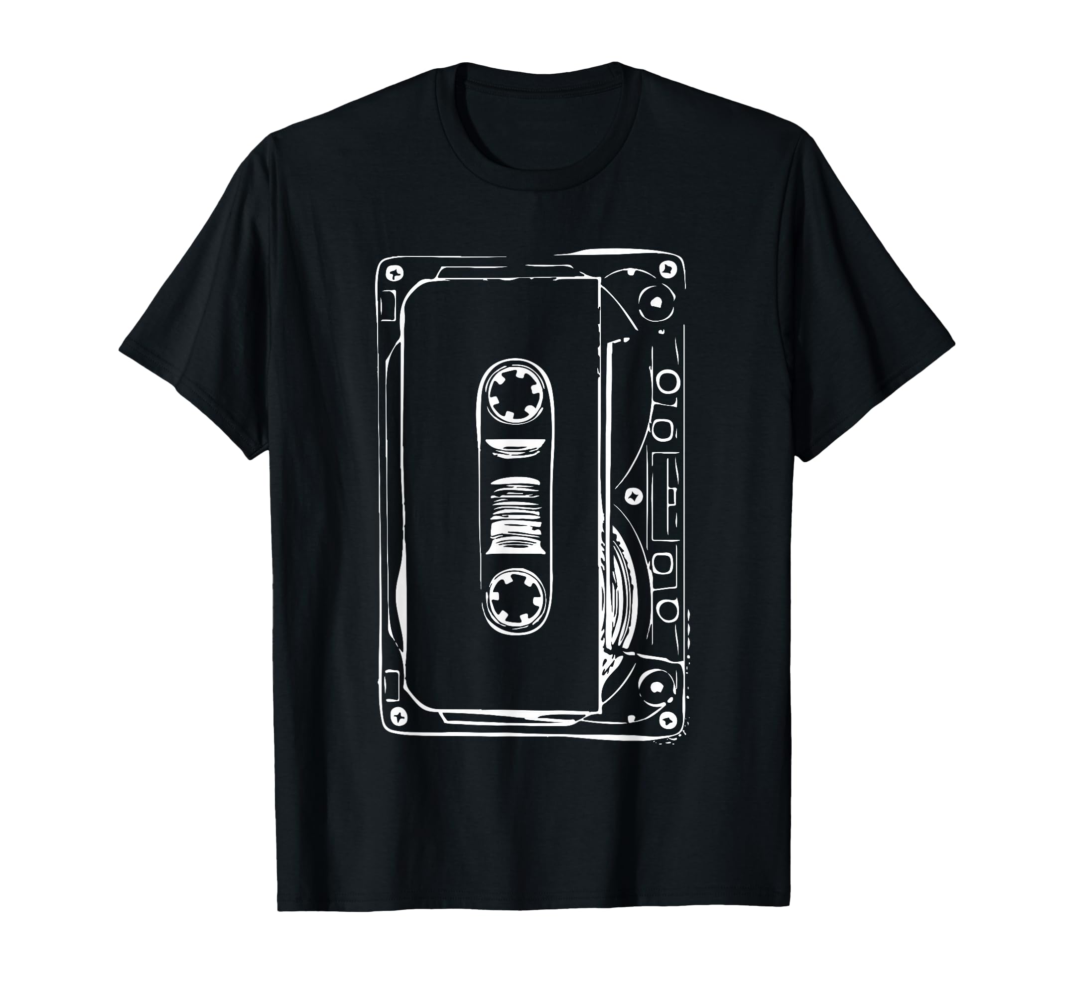Love Mixtape 80S Blank Cassette T-Shirt - Casual Everyday Wear Men Women - T-Shirt, Sweatshirt, Hoodie