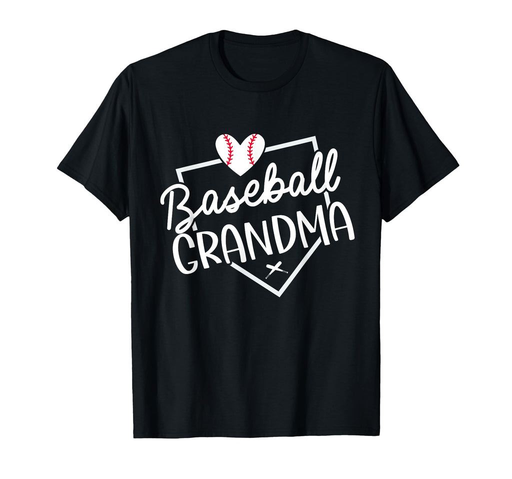 Baseball Grandma Funny Baseball T-Shirt - Novelty Apparel for Adults - T-Shirt, Sweatshirt, Hoodie