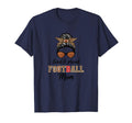 Loud Proud Football Mom Game Day T-Shirt - Minimalist Print Men Women - T-Shirt, Sweatshirt, Hoodie