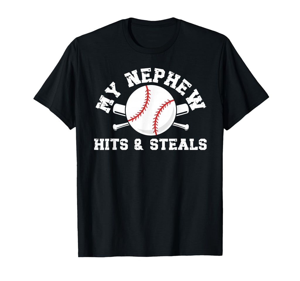 My Nephew Baseball Uncle Baseball T-Shirt - Streetwear Style Men Women - T-Shirt, Sweatshirt, Hoodie