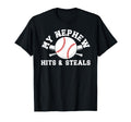 My Nephew Baseball Uncle Baseball T-Shirt - Streetwear Style Men Women - T-Shirt, Sweatshirt, Hoodie