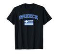 Worn Flag From Greece T-Shirt - Novelty Apparel for Adults - T-Shirt, Sweatshirt, Hoodie