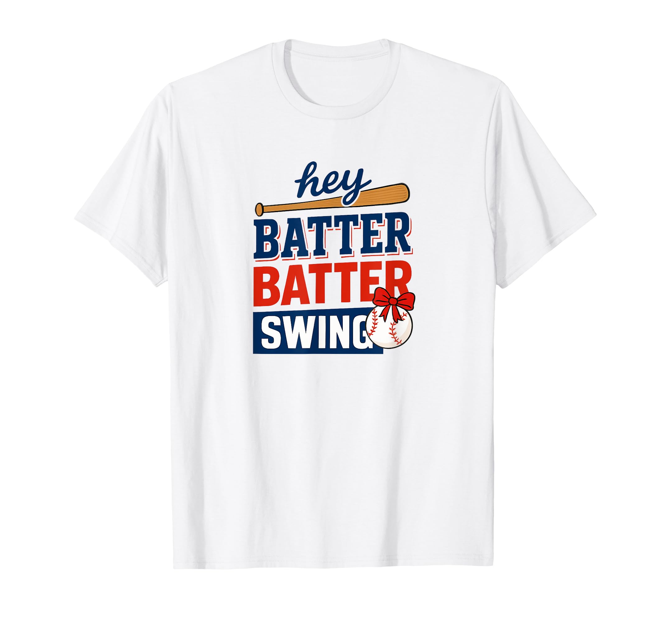 Hey Batter Batter Swing Baseball Mom T-Shirt - Custom Art Print Men Women - T-Shirt, Sweatshirt, Hoodie