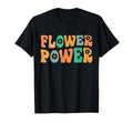 Flower Power Hippie 60S 70S Sunflower T-Shirt - Unique Graphic for Adults - T-Shirt, Sweatshirt, Hoodie