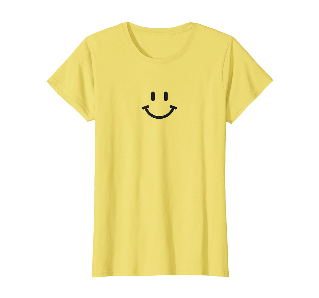 Smile Face Icon Minimalist T-Shirt - Minimalist Print Unisex - T-Shirt, Sweatshirt, Hoodie