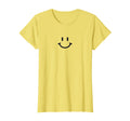 Smile Face Icon Minimalist T-Shirt - Minimalist Print Unisex - T-Shirt, Sweatshirt, Hoodie