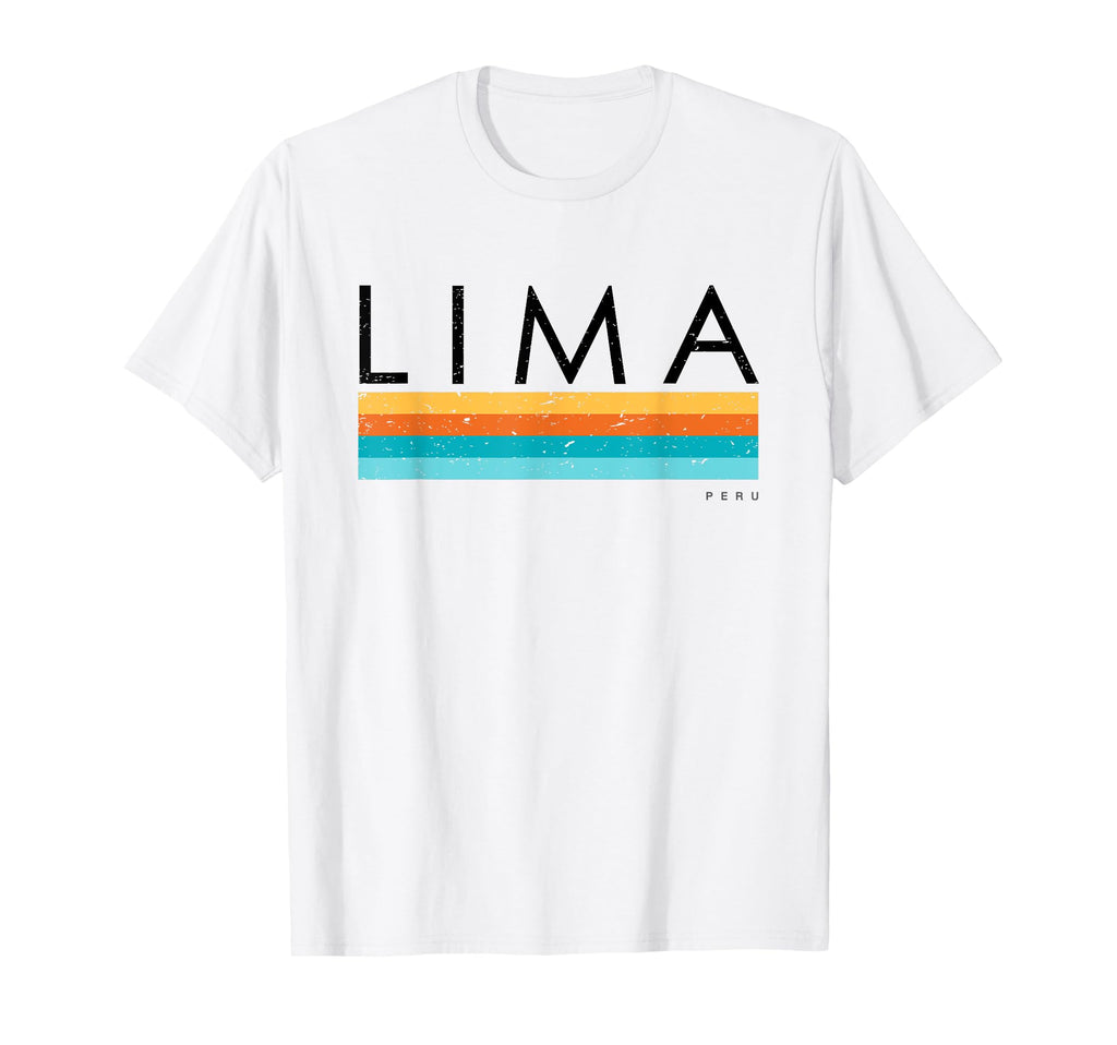 Lima Peru T-Shirt - Custom Art Print for Adults - T-Shirt, Sweatshirt, Hoodie