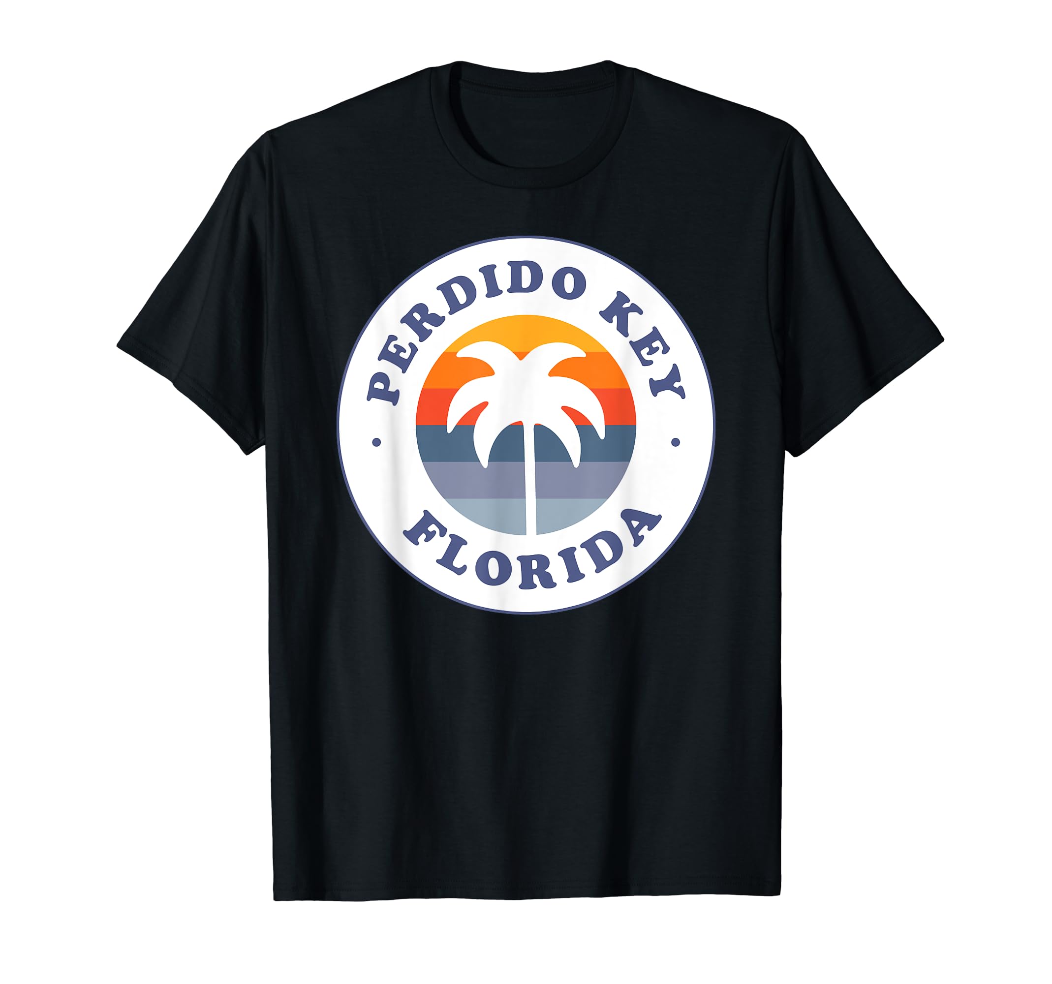 Perdido Key Florida Fl Sunset Palm T-Shirt - Fun Novelty Design Unisex - T-Shirt, Sweatshirt, Hoodie