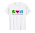 Epidemiologist Peace Love T-Shirt - Aesthetic Graphic for Adults - T-Shirt, Sweatshirt, Hoodie