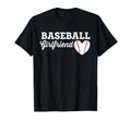 Baseball Girlfriend Love Heart T-Shirt - Casual Everyday Wear Unisex - T-Shirt, Sweatshirt, Hoodie