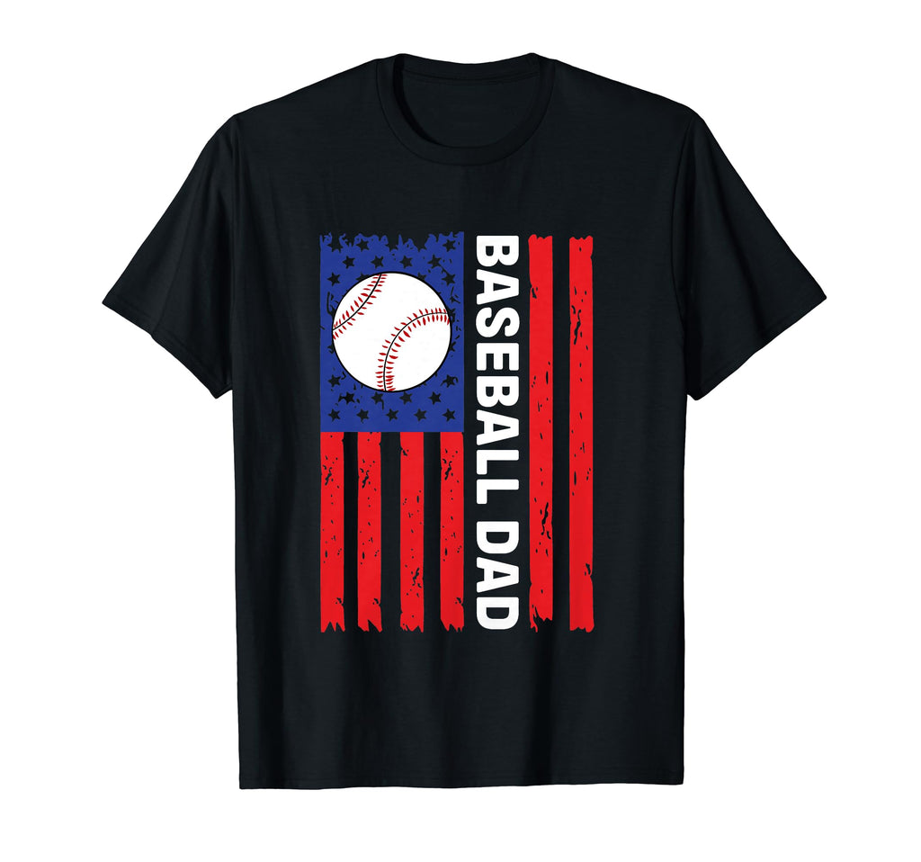Funny Fathers Day Dad Flag Usa 4Th T-Shirt - Fun Novelty Design Men Women - T-Shirt, Sweatshirt, Hoodie