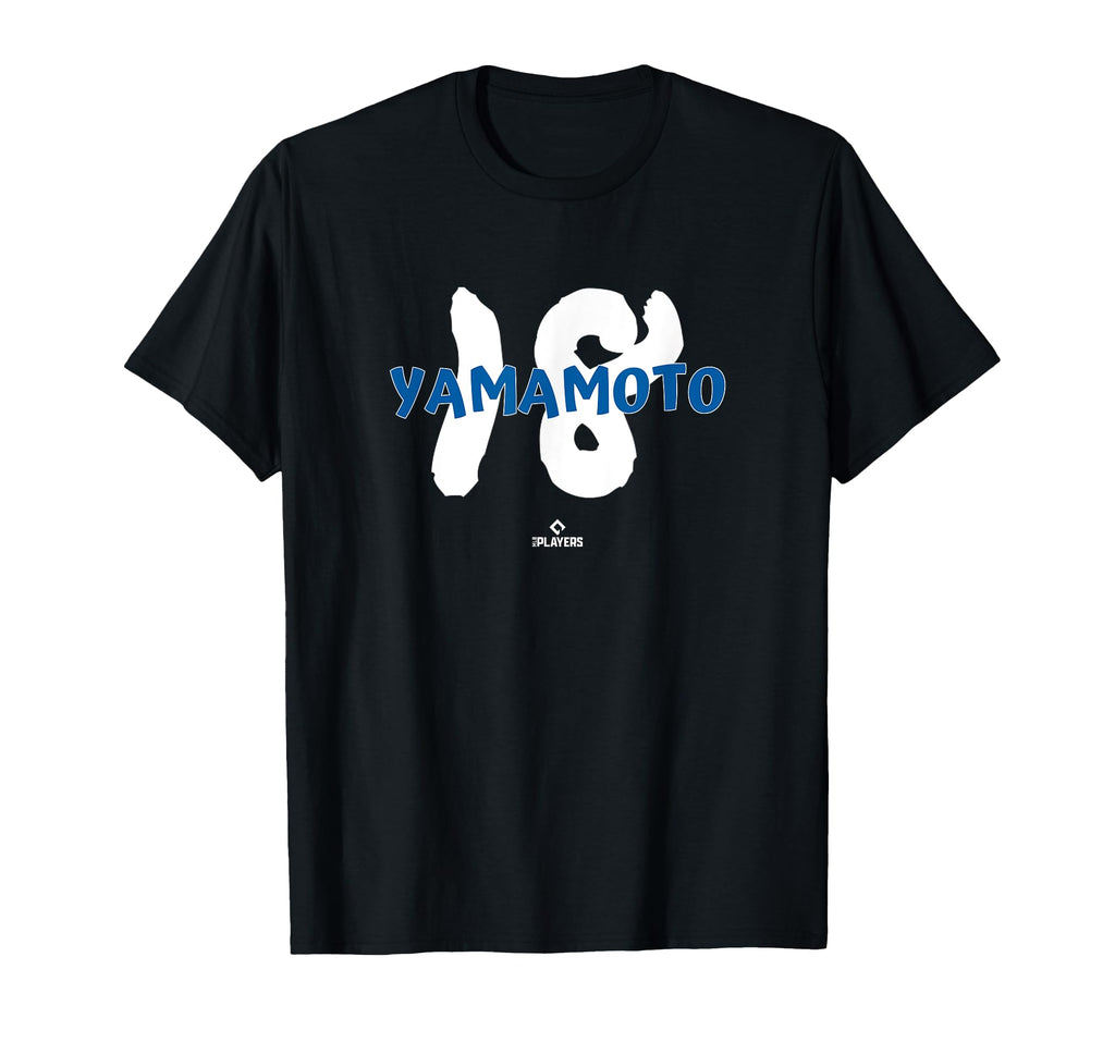 Name And Number Yoshinobu Yamamoto Los T-Shirt - Graphic Print for Adults - T-Shirt, Sweatshirt, Hoodie