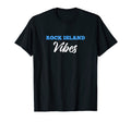 Rock Island Vibes Simple City Rock Island T-Shirt - Custom Art Print Unisex - T-Shirt, Sweatshirt, Hoodie