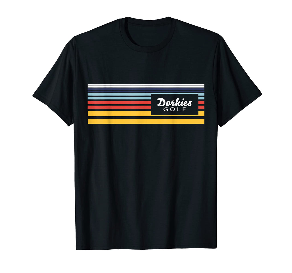 Dorkies Golf Stripes Golfer Golfing T-Shirt - Unique Graphic Men Women - T-Shirt, Sweatshirt, Hoodie