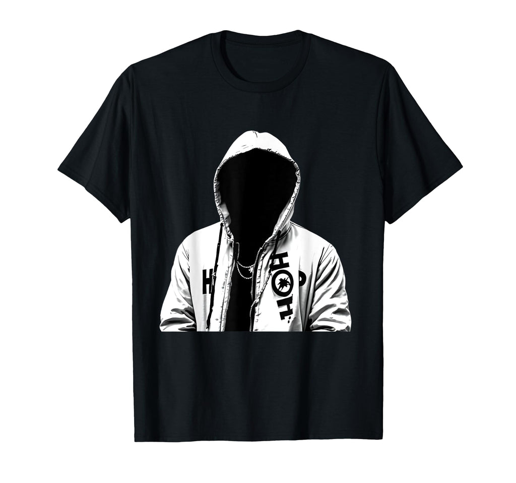 Hip Hop Rapper Old School Hoodie - Trendy Graphic Men Women - T-Shirt, Sweatshirt, Hoodie