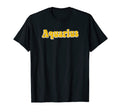 Aquarius Zodiac Sign 70S Aquarius T-Shirt - Minimalist Print Unisex - T-Shirt, Sweatshirt, Hoodie