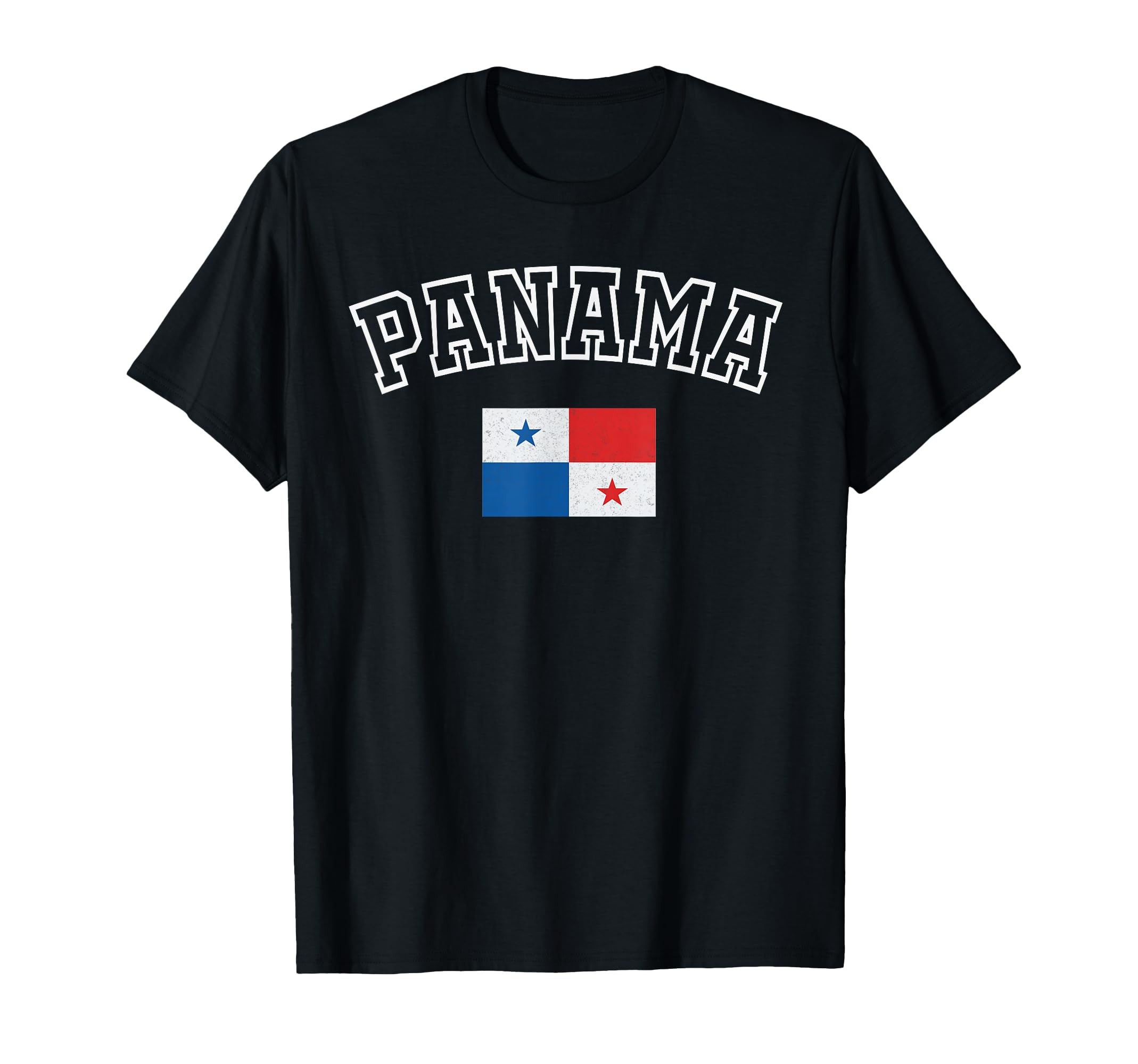 Panama Flag Distressed Heritage T-Shirt - Novelty Apparel for Adults - T-Shirt, Sweatshirt, Hoodie