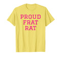Proud Frat Rat Funny Y2K Aesthetic T-Shirt - Custom Art Print for Adults - T-Shirt, Sweatshirt, Hoodie