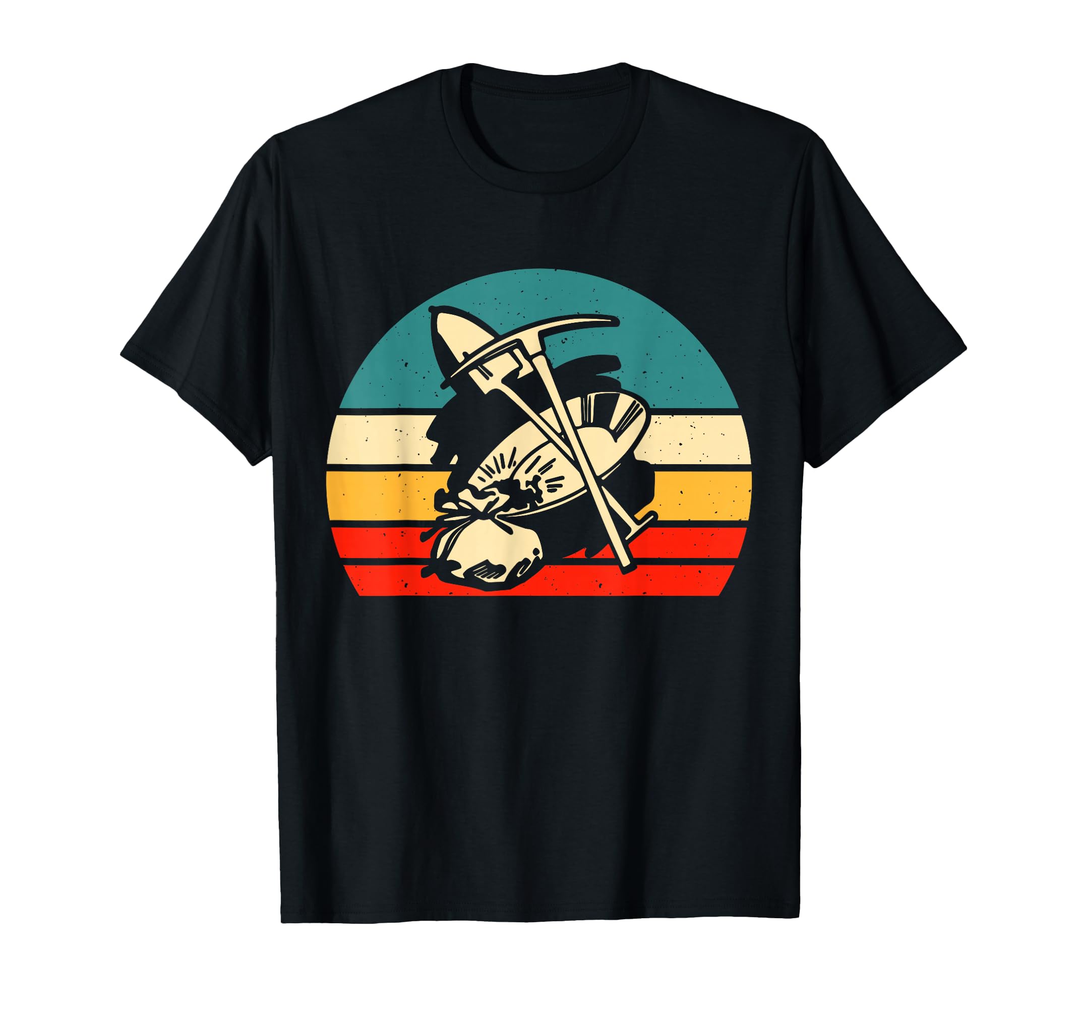 Funny Gold Panning Gold Prospector Sweatshirt - Graphic Print Men Women - T-Shirt, Sweatshirt, Hoodie