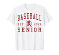 Baseball Senior Night Baseball Senior T-Shirt - Minimalist Print Men Women - T-Shirt, Sweatshirt, Hoodie