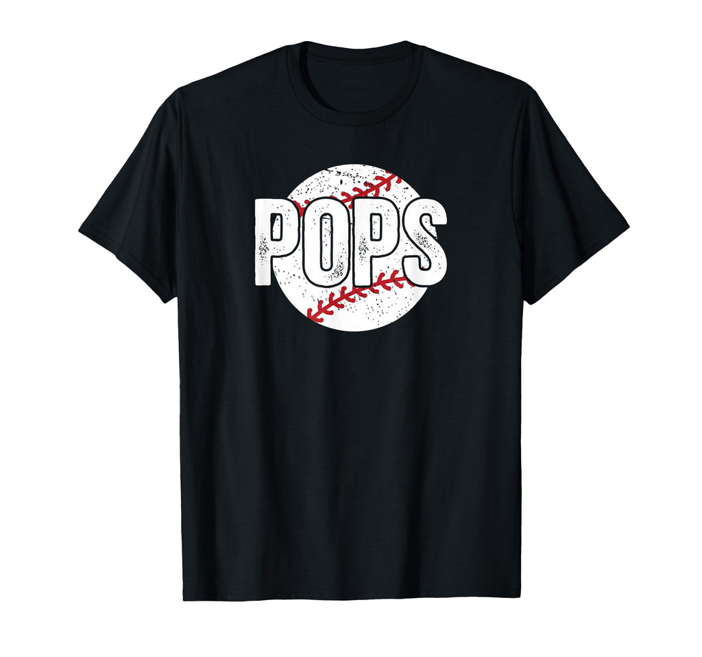 Pops Proud Baseball Pops Baseball T-Shirt - Unique Graphic for Adults - T-Shirt, Sweatshirt, Hoodie