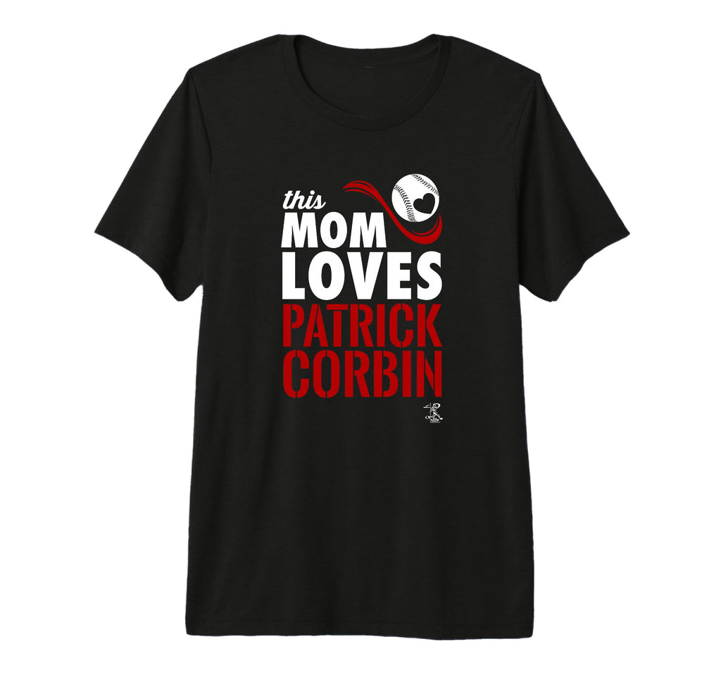 Patrick Corbin This Mom Loves Tri T-Shirt - Minimalist Print Men Women - T-Shirt, Sweatshirt, Hoodie