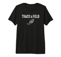 Track Field Track Team Tri Blend T-Shirt - Unique Graphic for Adults - T-Shirt, Sweatshirt, Hoodie