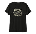 Trendy Hawaii Surf Club Logo Tri Blend T-Shirt - Minimalist Print Unisex - T-Shirt, Sweatshirt, Hoodie