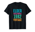 Elder Millennial 1982 Distressed T-Shirt - Unique Graphic Men Women - T-Shirt, Sweatshirt, Hoodie