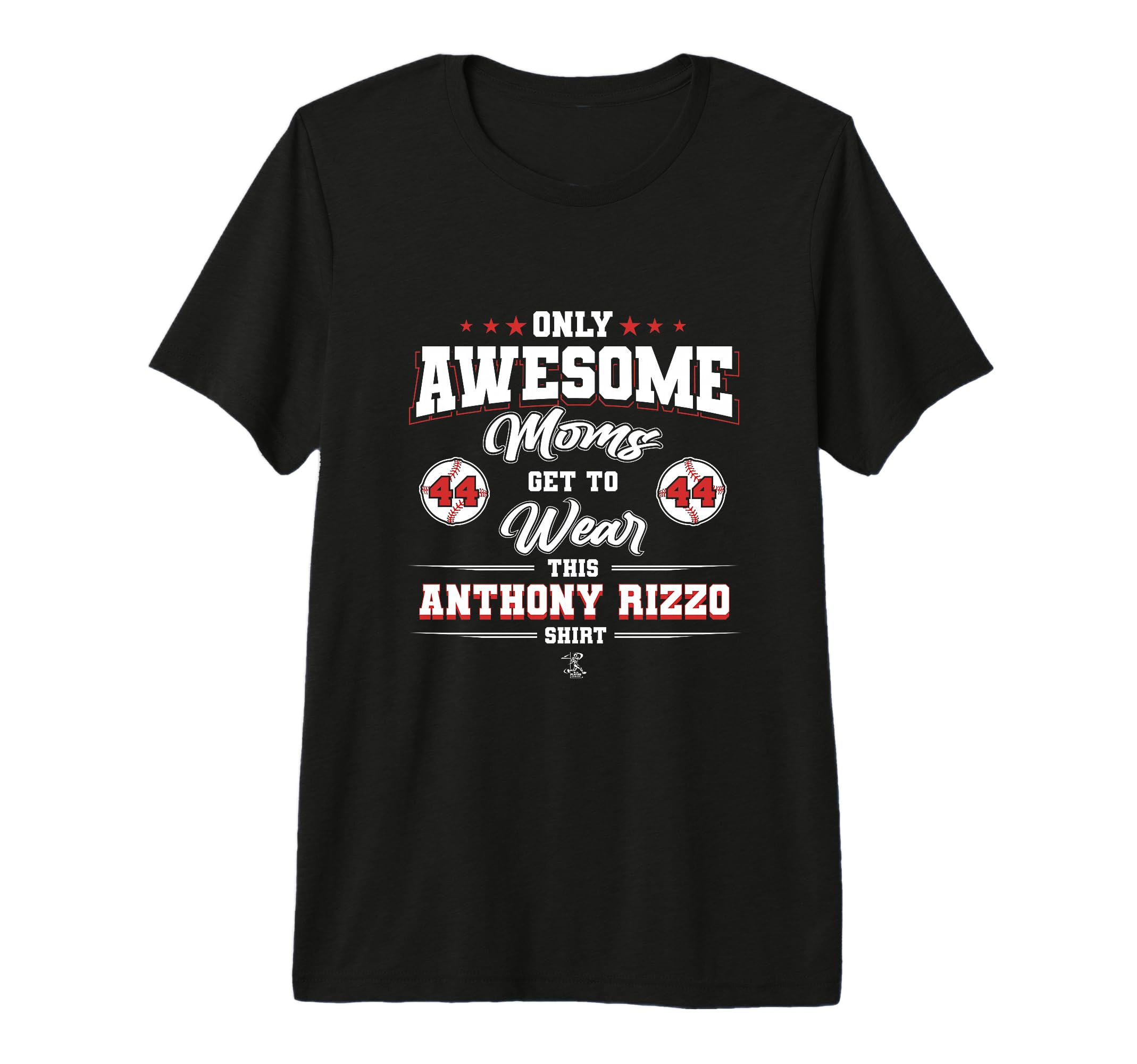 Anthony Rizzo Awesome Moms Tri Blend T-Shirt - Unique Graphic for Adults - T-Shirt, Sweatshirt, Hoodie